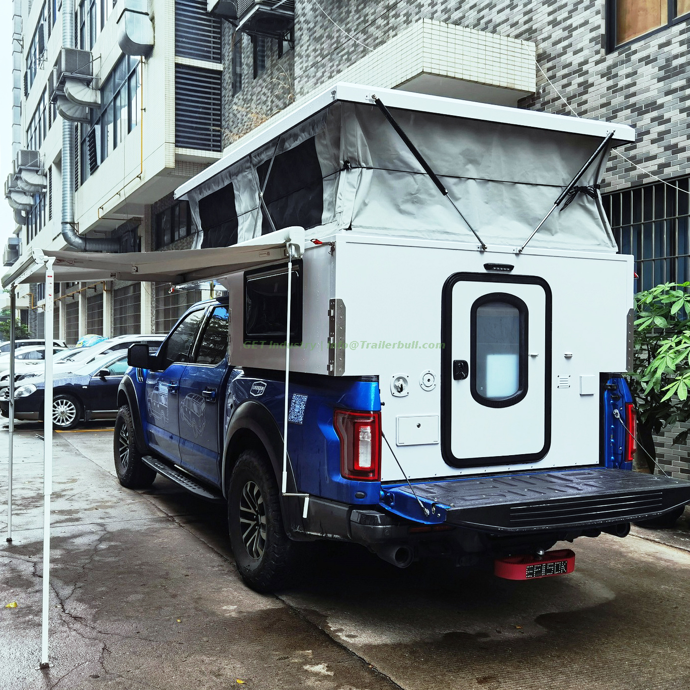 Slide In Truck Camper Box für Pickup Alcove RV Camping Pop-up Caravan Trailers