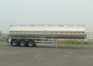 36000L Kohlenstoffstahl-Tanker-Anhänger mit 3 Achsen für den Stadtverkehr, Kohlenstoffstahl-Tanker-Anhänger tanken