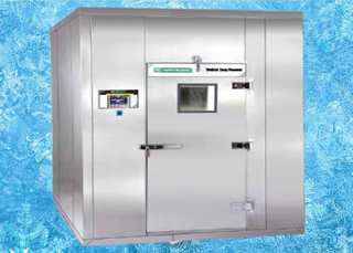 WALK-IN-Tiefkühlschränke Verzinkte Stahlplatte mit PU-Verbund-Sandwichplatte, Kühlraum