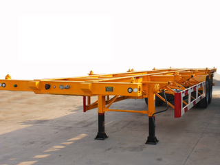 40-Fuß-Container-Skelett-Sattelanhänger 2 Achsen