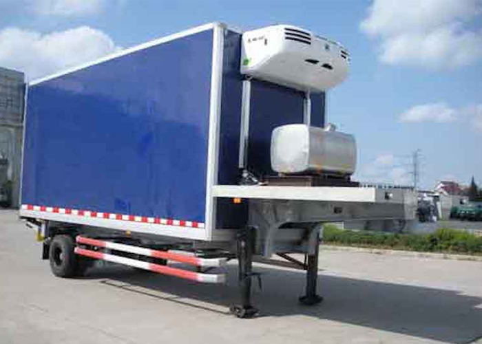 30 Fuß 1 Achsen Kühlauflieger mit Carrier Kühleinheiten zum Einfrieren und Frischladungen,Kühlanhänger