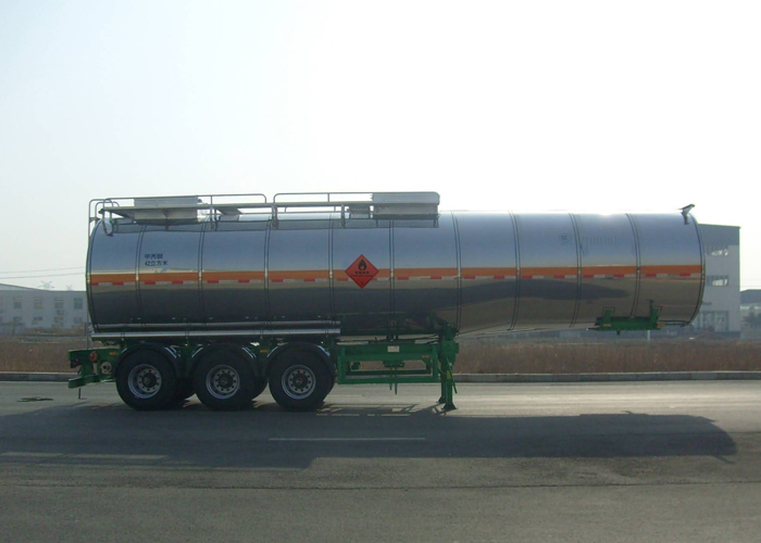 40000L Edelstahl-isolierter Tankauflieger mit 3 BPW Achsen für Eiscreme