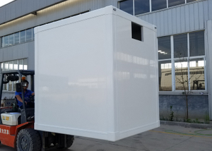 Luxuriöser mobiler Kühlwagenanhänger mit Schnellmontage-GFK-Profilen und PU-Isolierung