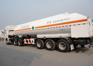 LNG-Tanker-Sattelanhänger, 51550L LNG-Tanker-Sattelanhänger mit 3 Achsen für Flüssigerdgas