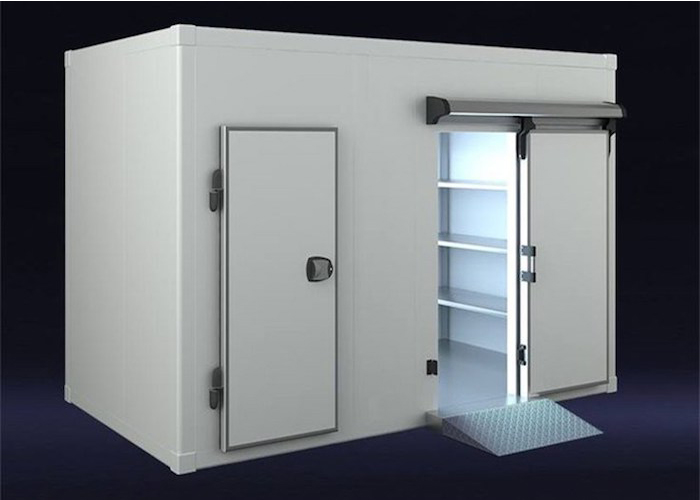 Kommerzielle modulare Montage Kühlhaus verzinkte Stahlplatte mit PU-Verbund-Sandwichplatte, Kühlraum